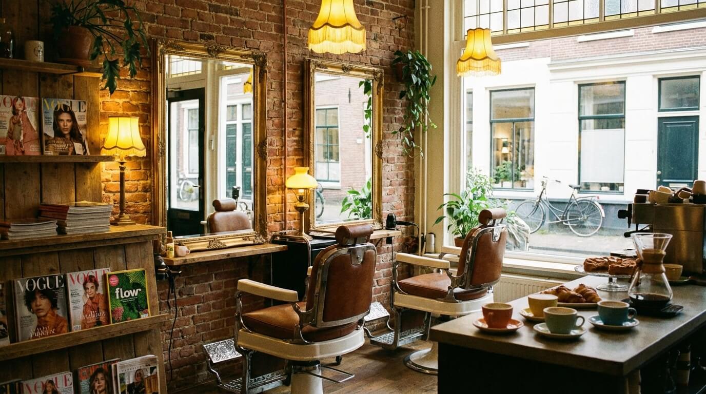 Kapsalon interieur